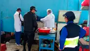 Más de 100 kg de pescado malogrado iban a ser vendidos por ambulantes del mercado Modelo en Chiclayo