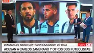 Carlos Zambrano, Sergio Peña y Miguel Trauco son denunciados por presunto abuso sexual a joven argentina