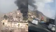 Incendio cerca al penal de Lurigancho: ocho unidades de bomberos atienden la emergencia