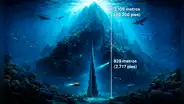 Científicos descubren una gigantesca montaña submarina que supera 4 veces la altura del rascacielos más alto de la Tierra: casi 2.300 metros más