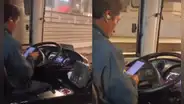 Chofer del Metropolitano es grabado usando el celular mientras conducía: ATU anuncia suspension