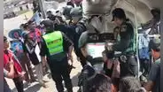 Marcha de sacrificio Uyariy: familiares de las víctimas denuncian hostigamiento policial en movilización