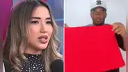 Xiomy Kanashiro reacciona a video viral en el que Jefferson Farfán la apoya vendiendo ropa: "Como lo amo"