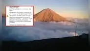 Volcán Misti registra descenso de lodo volcánico y activa alerta en quebrada de Arequipa: IGP recomienda a la población mantenerse alejada