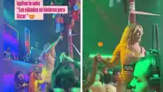 Gisela Valcárcel se roba el show al ser cargada en hombros en aniversario de Explosión de Iquitos: "Los sábados se hicieron para gozar"