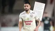 Esposa de Matías Di Benedetto revela que defensa de Universitario tuvo grave accidente antes de dar sus exámenes de nacionalización