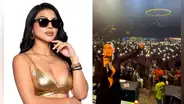 Brunella Torpoco brilló y se emocionó en el aniversario de Explosión de Iquitos: “La he pasado increíble”