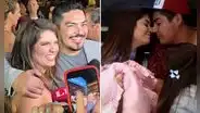 Nataniel Sánchez y Erick Elera se emocionan al reencontrarse tras 10 años de su última escena juntos como Joel y Fernanda en 'Al fondo hay sitio'