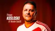 Thiago Kosloski, asistente de Mano Menezes, fue elegido como nuevo DT de la selección peruana sub-20