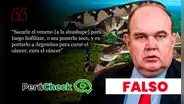 ¿El veneno de la shushupe cura el cáncer? Lo que dijo Rafael López Aliaga es falso y mortal