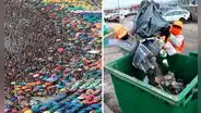 Playa Agua Dulce será cerrada este domingo 15 de febrero por acumulación de basura: "No se ha logrado el cambio"