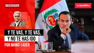 Y te vas, y te vas, y no te has ido