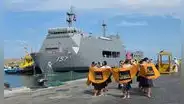 Ceremonia de arribo en Paita: llegan las unidades navales “Paita” y “Bolognesi”