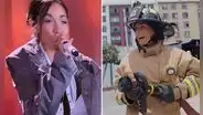 Cantante María Becerra se luce como bombera voluntaria en Perú tras concierto de Corazón Serrano: "En la próxima emergencia te rescato yo"