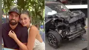Expareja de Laura Spoya, Brian Rullan, se pronuncia tras accidente de la modelo en Surco: "Echen buenas vibras"