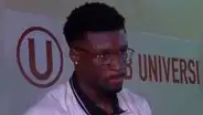 Sekou Gassama tras su primer partido con Universitario: "Me sentí un poco cansado, hace tiempo que no jugaba"