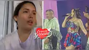 Kiara Lozano responde a críticas sobre su voz tras concierto de aniversario de Corazón Serrano: “No soy la que mejor canta, lo sé”