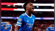 Con un golazo de Vinícius, Real Madrid derrotó 1-0 a Benfica por la ida de los playoffs de la Champions League