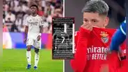 Vinícius Jr. arremete contra el protocolo antirracismo aplicado en el Real Madrid-Benfica: "No sirvió para nada"