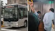 Bus del Metropolitano quedó varado a la altura de estación Dos de Mayo: pasajeros esperaron más de 20 minutos