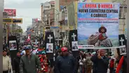 Paro en la Carretera Central: gremios exigen inicio inmediato de megaobra al nuevo presidente José Balcázar