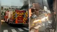 Reportan incendio en almacén de computadoras del MTC en Breña: se perdieron equipos electrónicos