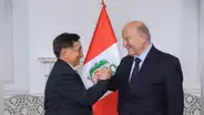 José María Balcázar y Hernando De Soto dialogaron en Palacio sobre las funciones del primer ministro