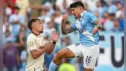 Sporting Cristal vino desde atrás y pudo igualar 2-2 ante Universitario tras ir abajo en el marcador