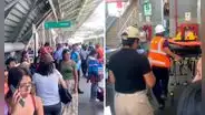 Cierran temporalmente tres estaciones de la Línea 1 del Metro por ingreso de pasajero a la vía férrea