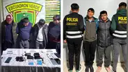 Capturan a dos bandas dedicadas al robo de celulares en Juliaca