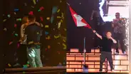 ¡No lo ocultan más! Alejandro Sanz sorprendió a sus fans al abrazar a Stephanie Cayo al terminar su concierto en el Estadio Nacional