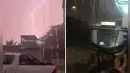Tormenta eléctrica volvió a azotar la región Tumbes en menos de una semana: Senamhi activó alerta naranja ante posibles precipitaciones