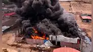 Gigantesco incendio destruye planta de olivo en La Yarada, Tacna: siniestro dejó dos heridos y pérdidas de más de S/500.000