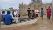 Lambayeque: más de 80 personas aisladas en Mórrope tras desborde del río La Leche