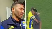 Pablo Míguez respalda el abrazo entre Álex Valera y Hernán Barcos luego del triunfo de Universitario: "Todo queda dentro de la cancha"