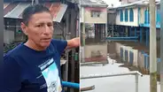 Iquitos: cerca de 130 niños en peligro por jardín inundado y falta de puente ante inicio de clases