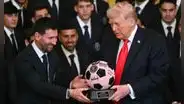 Lionel Messi se reunió en la Casa Blanca con Donald Trump y recibió duras críticas
