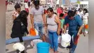 Desesperación en Mala por falta de agua: vecinos cargan baldes y recurren a vertientes no potables