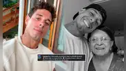 Hugo García anuncia el fallecimiento de su abuela y comparte emotivo mensaje: “Me quedo con haberte dado tu últim@ bisniet@”
