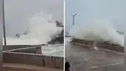 Maretazos en San Bartolo provocan cierre temporal de playas tras alerta de la Marina por oleajes anómalos