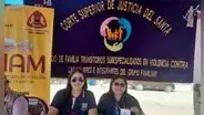 Corte del Santa participa en actividades de prevención de la violencia familiar