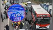 Pasajes de transporte público aumentan hasta en S/1 debido al incremento del precio de los combustibles