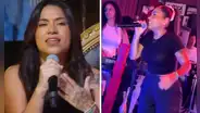 Masiel Málaga enfurece con el público tras reclamos por retraso en su show de Los Olivos: "No quiero cantar. ¿Qué problema hay?"