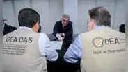 Misión de observadores de la OEA se reúne con jefes de ONPE y JNE para evaluar desarrollo de las elecciones 2026