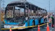 Los Mexicanos incendian buses para extorsionar a transportistas: tres ataques en menos de 48 horas