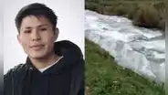 Buscan a joven de 20 años que fue a pescar y terminó siendo arrastrado por el río Llapay en Yauyos