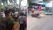 Triple choque en Los Olivos deja al menos 15 heridos: custer impactó contra dos vehículos de transporte público