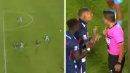 Árbitro anuló golazo de antología de Paolo Guerrero desde media cancha: no se cobró el 1-0 de Alianza Lima por falta