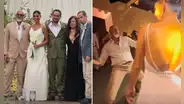Hijo mayor de Carlos Alcántara se casa en íntima boda y comparte momentos de la celebración