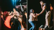 Christian Meier invita al escenario a seguidora que viajó desde Argentina para verlo en su concierto en Lima